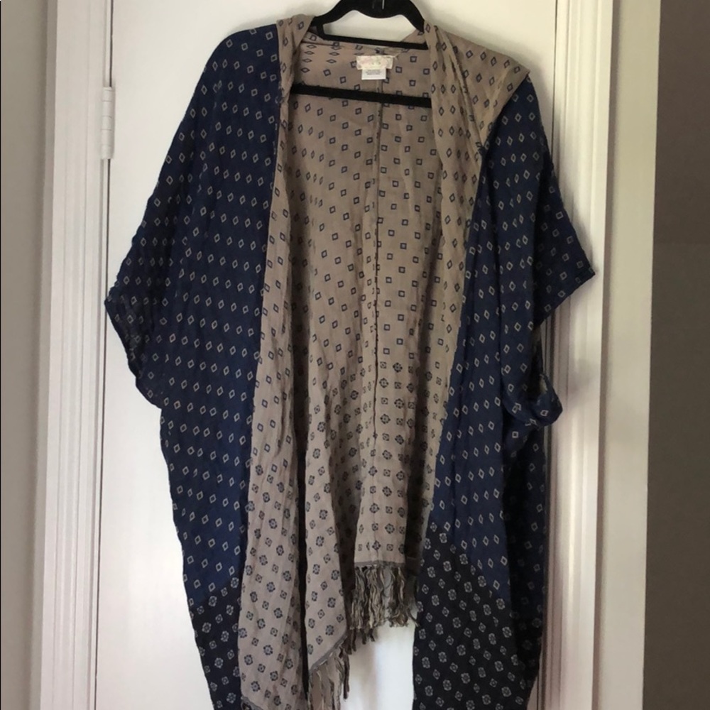 Free people poncho